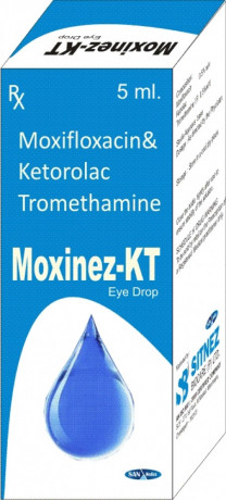 Moxifloxacin ketorolac eye drop 1