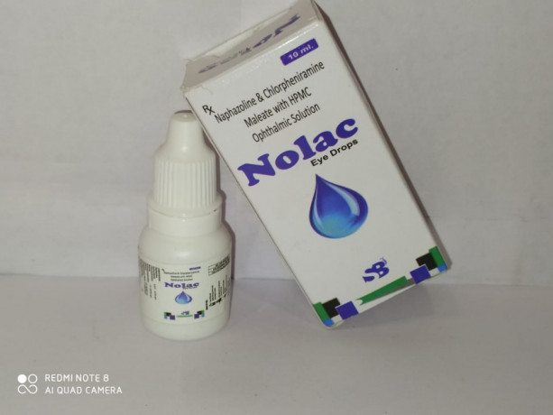 Naphazoline &chlorpheniramine Maleate HPMC opthalmic solution 1