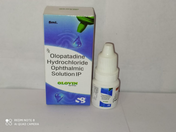 Olopatadine hydrochloride ophthalmic 1