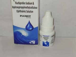 Flurbiprofen & hydroxypropyl methylcellulose eye drops