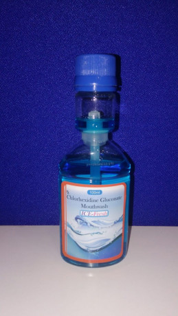 Chlorhexidine gluconate mouthwash 1