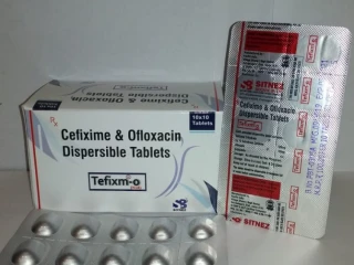 Cefixime 100mg+Ofloxacin 100mg tablet