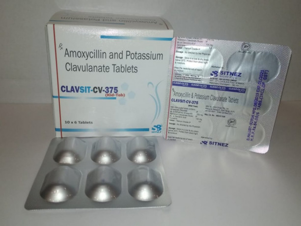 Amoxicillin and potassium clavulanate KidTablet 1