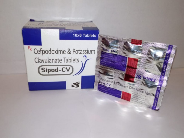 Cefpodoxime Potassium Clavulanic acid tablet 1