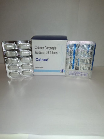 Calcium carbonate vitamin D3 tablet 1