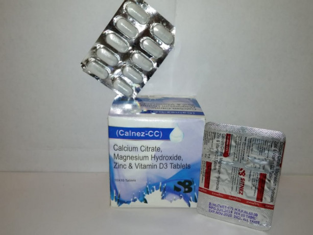 Calcium Citrate Magnesium Hydrochloride &Zinc Vitamin D3 tablet 1