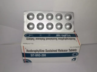 Acebrophylline 200MG Sustain Release tablet