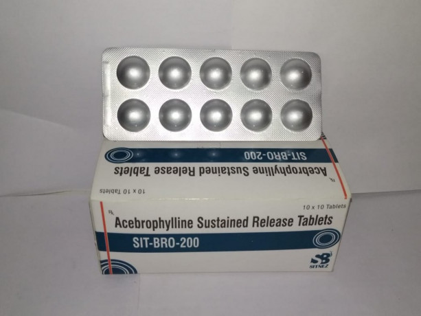 Acebrophylline 200MG Sustain Release tablet 1