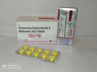 Drotaverine hydrochloride and mefenamic acid tablet