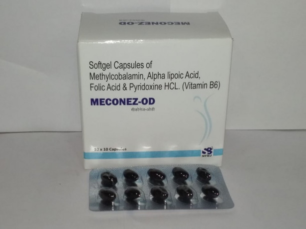 Methylcobalamin Pyridoxine Hydrochloride and Alpha Lipoic 1