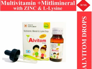 Multivitamin Alvitom Drops For Kids