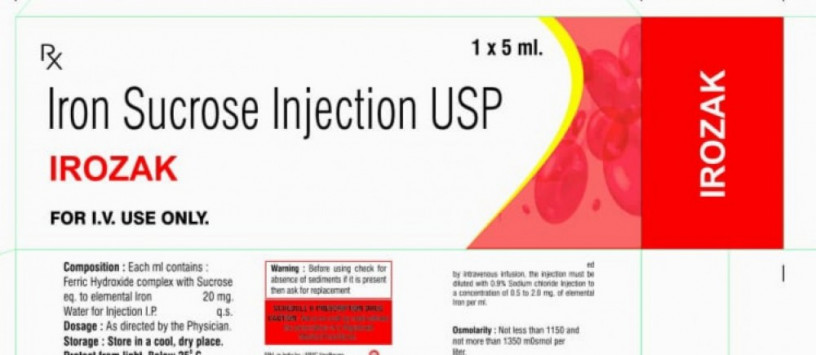 Iron Sucrose Injection 1