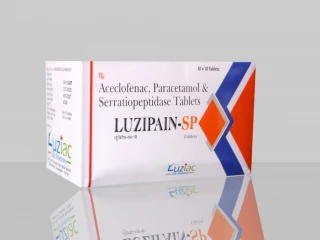 Aceclofenac Paracetamol and Serratiopeptidase Tablets