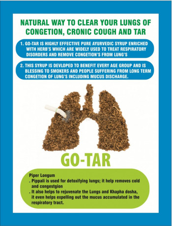 GoTar - Ayurvedic Medicine for Lungs Detox and Strengthening 3