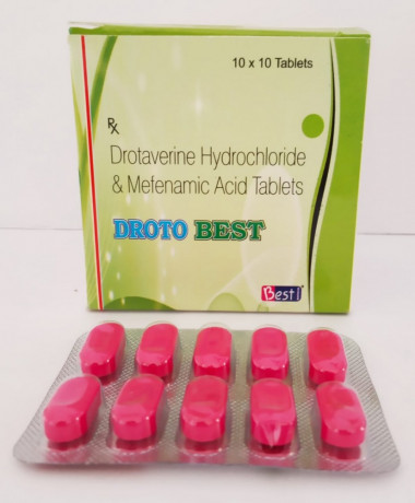 DROTAVERINE Hydrachloride & MEFENAMIC Acid Tablets 1