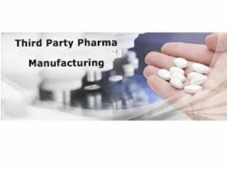 Third Party Manufacturing For Pharmaceutical
