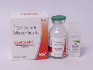 Ceftriaxone & sulbactam 1.5 gm injection franchise PAN India
