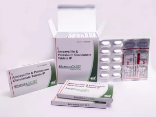 Amoxicillin and potassium clavulanate tablets ip 625 mg franchise available with free promotional support