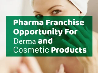 Derma Cosmetic PCD Franchise in Ambala