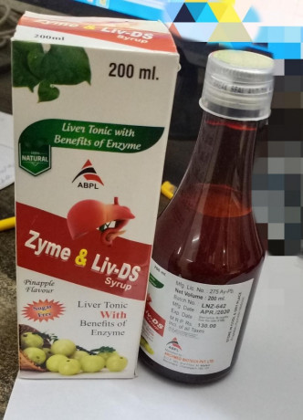 ZYME & LIV-DS SYRUP LIVER TONIC WITH BENEFITS OF ENZYME 1