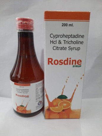 CYPROHEPTADINE Hcl & TRICHOLINE CITRATE SYRUP 1