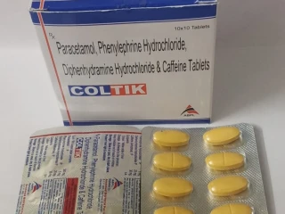 COLTIK (Paracetamol Phenylephrine Hydrochloride Diphenhydramine Hydrochloride & Caffeine Tab.)