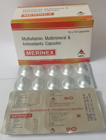 MERINEX (MULTIVITAMIN, MULTIMINERAL & ANTIOXIDANTS CAPSULES) 1