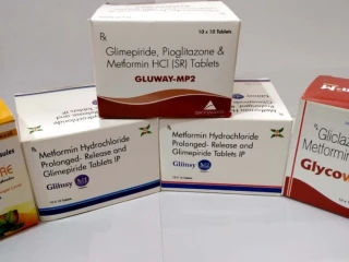 Glimepride, Pioglitazone, Metformin HCL(SR).