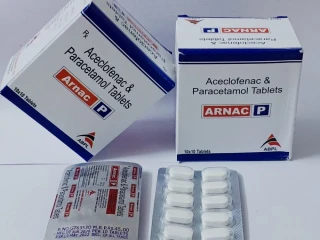 ARNAC P (ACECLOFENAC & PARACETAMOL TABLETS)