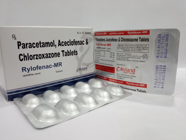 Paracetamol, Aceclofenac, Chlorzoxazone 1