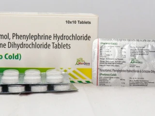 PARACETAMOL IP 500 MG+PHYENYLEPHRINE HYDROCHLOIDE IP 5 MG+CITIRIZINE DIHYDROCHLORIDE IP 5 MG