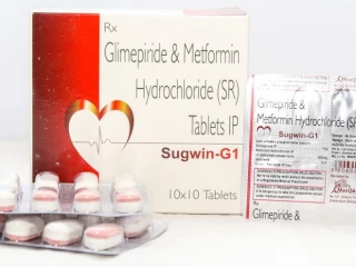 Glimepiride IP 1 Mg+ Metformin Hcl 500 Mg (SR) Tablets