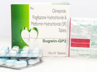 Glimepiride 2 Mg+Pioglitazone Hcl IP 15 Mg +Metformin Hcl IP 500 Mg (SR)Tab