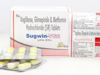 Voglibose IP 0.2 Mg+Glimepiride IP 2Mg+ Metformin Hcl IP 500 Mg (SR) Tablets
