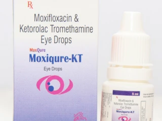 Moxifloxacin Hci IP 0.5% +Ketorlac Tromethamine IP 0.5% Sterile Aqueous Base q,s