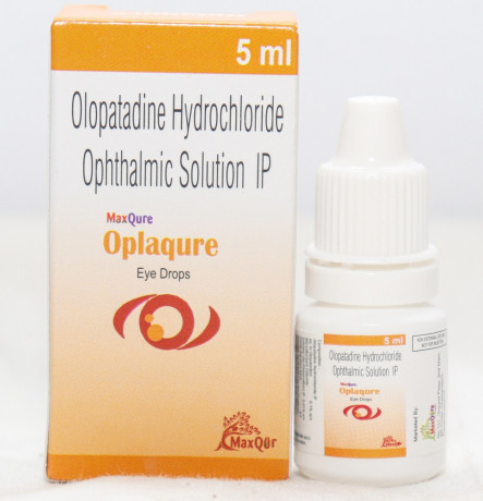 Olopetadine Hydrochloride IP 0.1% +Benzalkonium Chloride Solution IP 0.01% Sterile Aqueous Base q,s 1