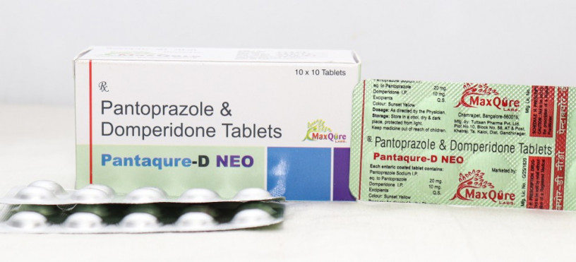 Pantoprazole Sodium IP Eq To Pantoprazole 20 mg+Domperidone IP 10 Mg Tablets 1