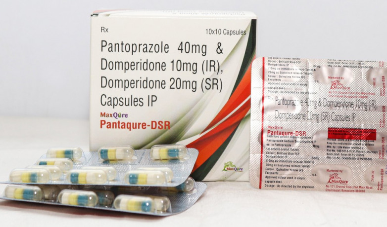 Pantoprazole IP 40 Mg +Domperidone 10Mg (IR)+Domperidone 20 Mg (SR) Capsules IP 1