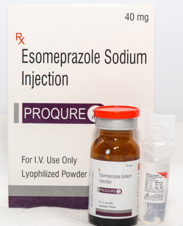 Esomeprazole Sodium Eq To Esomeprazole 40 Mg Injection 1