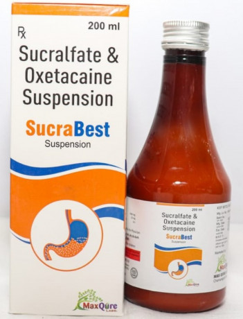 Sucralfate U.S.P 1000 Mg+Oxetacaine B.P 20Mg Per 1