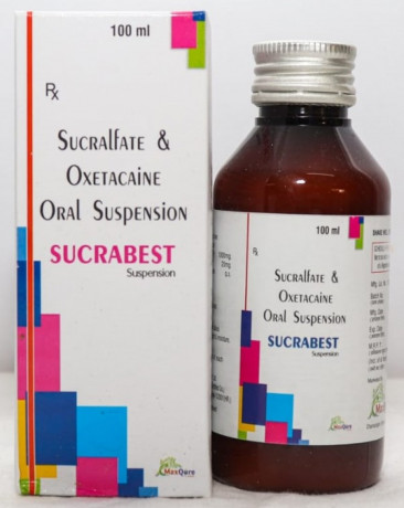 Sucralfate U.S.P 1000 Mg+Oxetacaine B.P 20Mg Per 2