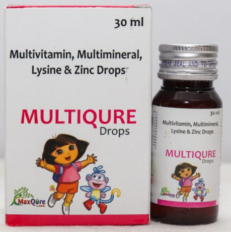 Multivitamin+Multimineral+Lysine & Zinc Drops 1