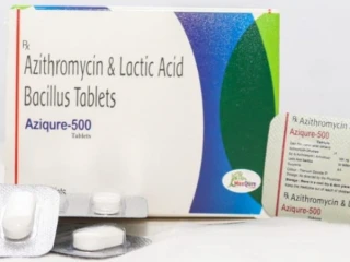 Azithromycin Dihydrate IP Eq. to Azithromycin 500 Mg +Lactic Acid Bacillus 60 Million Spores Tablets