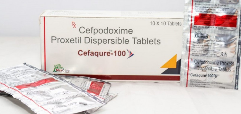 Cefpodoxime Proxetil IP Eq To Cefpodoxime 100 Mg Dispersible Tablets 1