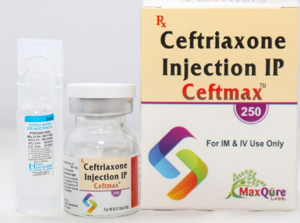 Ceftriaxone Inj. IP 250 Mg 1