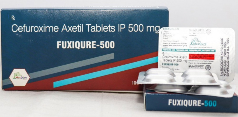 Cefuroxime Axitel IP Eq To Cefuroxime 500 Mg Tablet 1