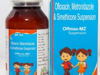 Ofloxacin IP 50Mg+Metronidazole Benzoate IP Eq To Metronidazole 120 Mg+Simethicone IP 10 Mg Suspension