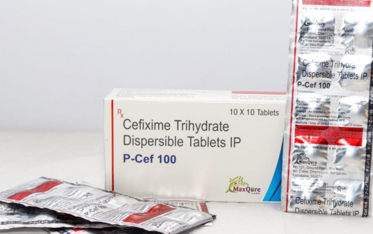 Cefixime Trihydrate IP Eq To Anhydrous Cefixime 100 Mg Dispersible Tablets 1