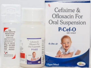 Cefixime 50 Mg + Ofloxacin 50 Mg