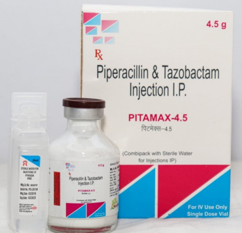 Sterile Piperacillin Sodium USP Eq To Anhydrous Piperacillin 4000 Mg+Sterile Tazobactam Sodium Eq To Anhydrous Tazobactam 500 Mg Injection 1
